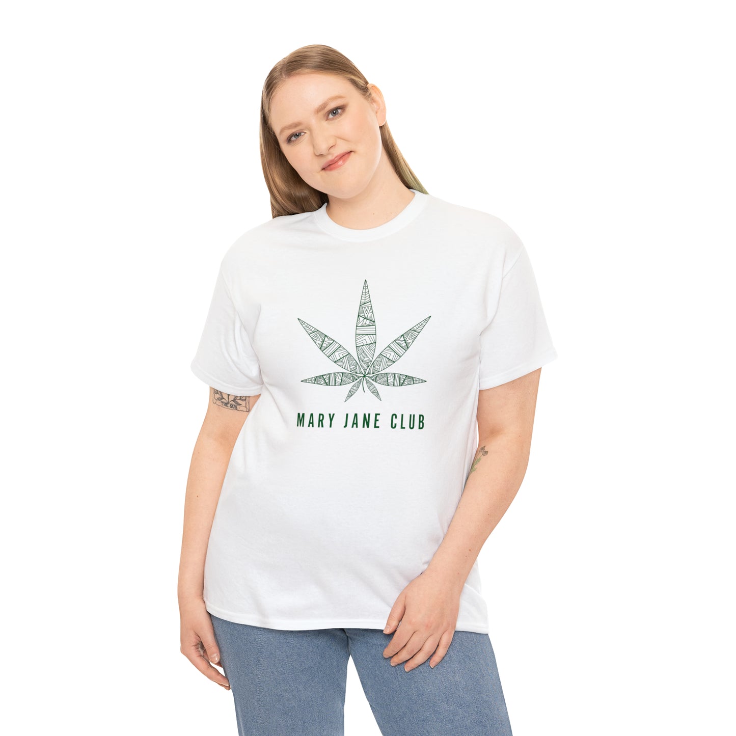 "MARY JANE CLUB" Unisex Heavy Cotton Tee