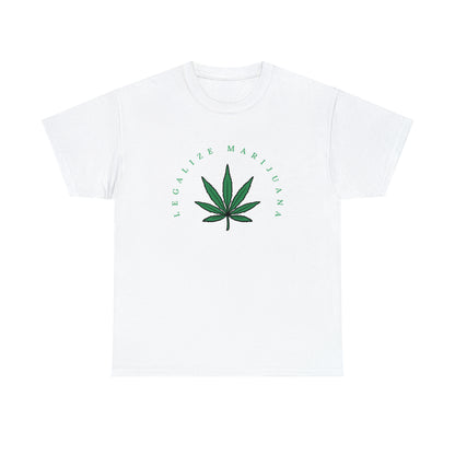 "LEGALIZE MARIJUANA" Unisex Heavy Cotton Tee