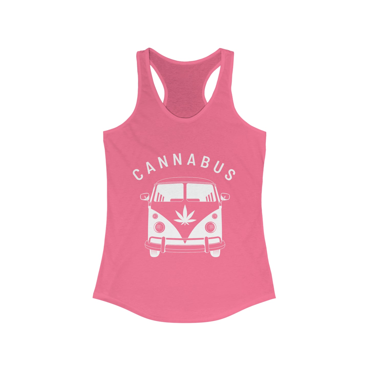 Women's "CANNABUS" Ideal Racerback Tank