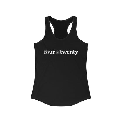 "FOUR TWENTY" Ideal Racerback Tank