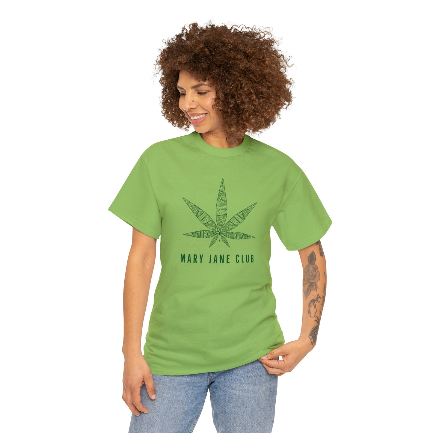 "MARY JANE CLUB" Unisex Heavy Cotton Tee