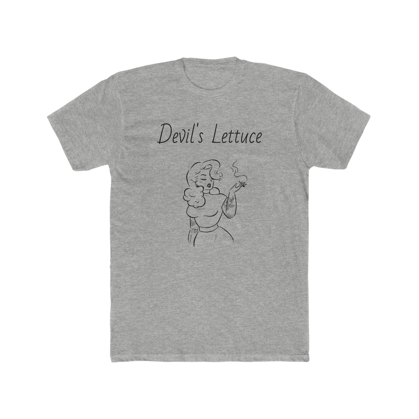 “Devil’s Lettuce” Cotton Crew Tee