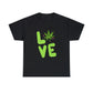 Marijuana "LOVE" Unisex Heavy Cotton Tee