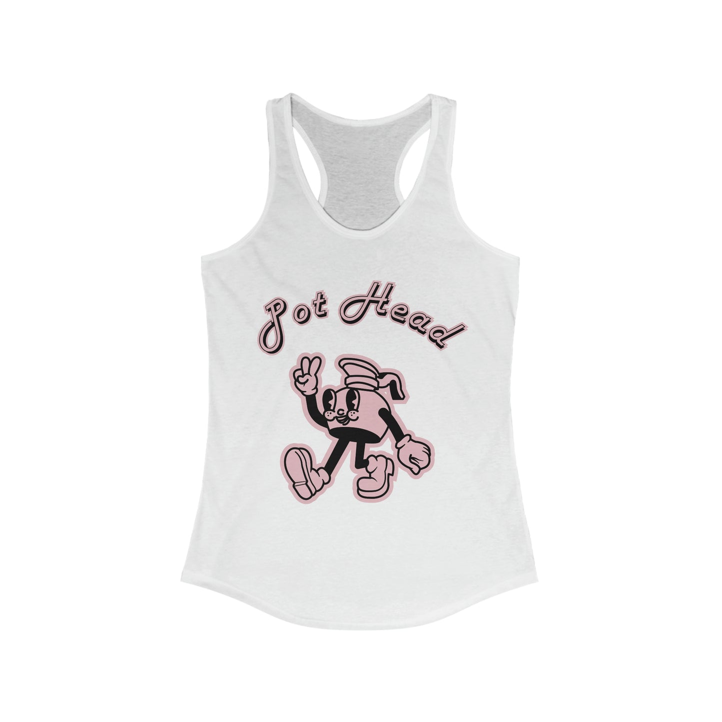 Women's "POT HEAD" Ideal Racerback Tank