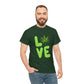 Marijuana "LOVE" Unisex Heavy Cotton Tee