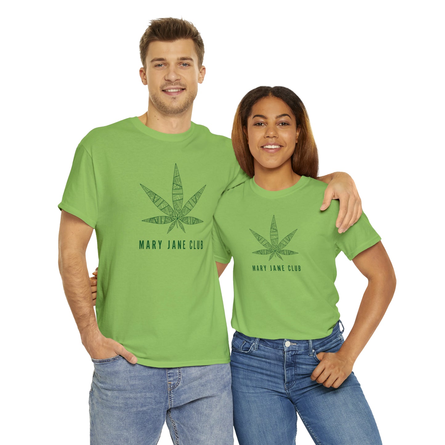 "MARY JANE CLUB" Unisex Heavy Cotton Tee