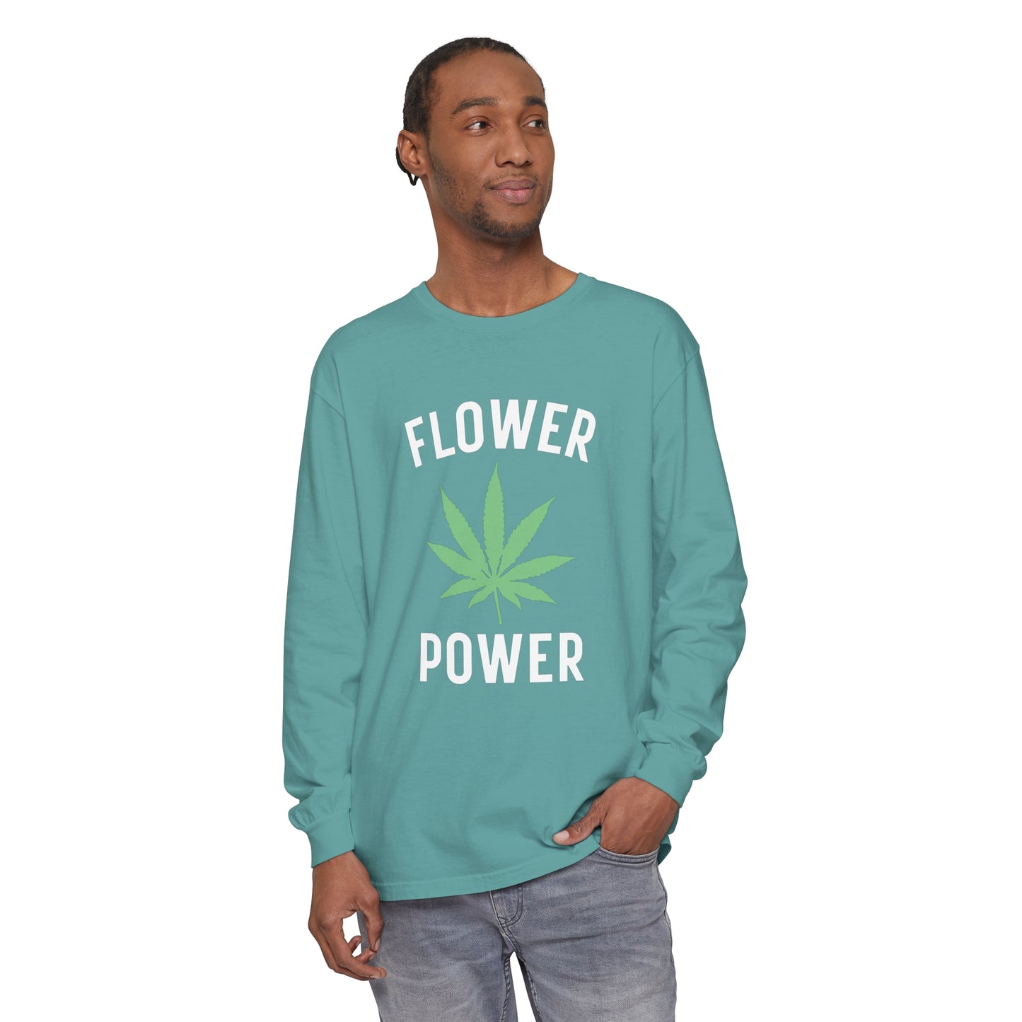 "FLOWER POWER" Long Sleeve T-Shirt