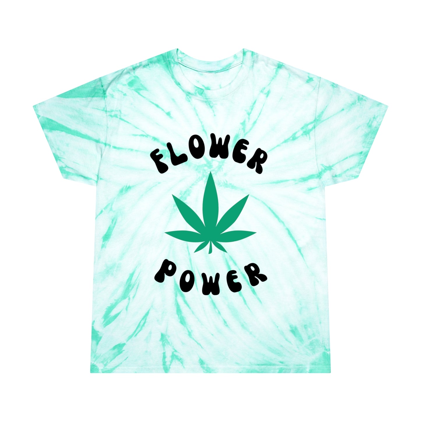 "FLOWER POWER" Tie-Dye Tee