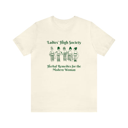 "LADIES' HIGH SOCIETY" Graphic Tee