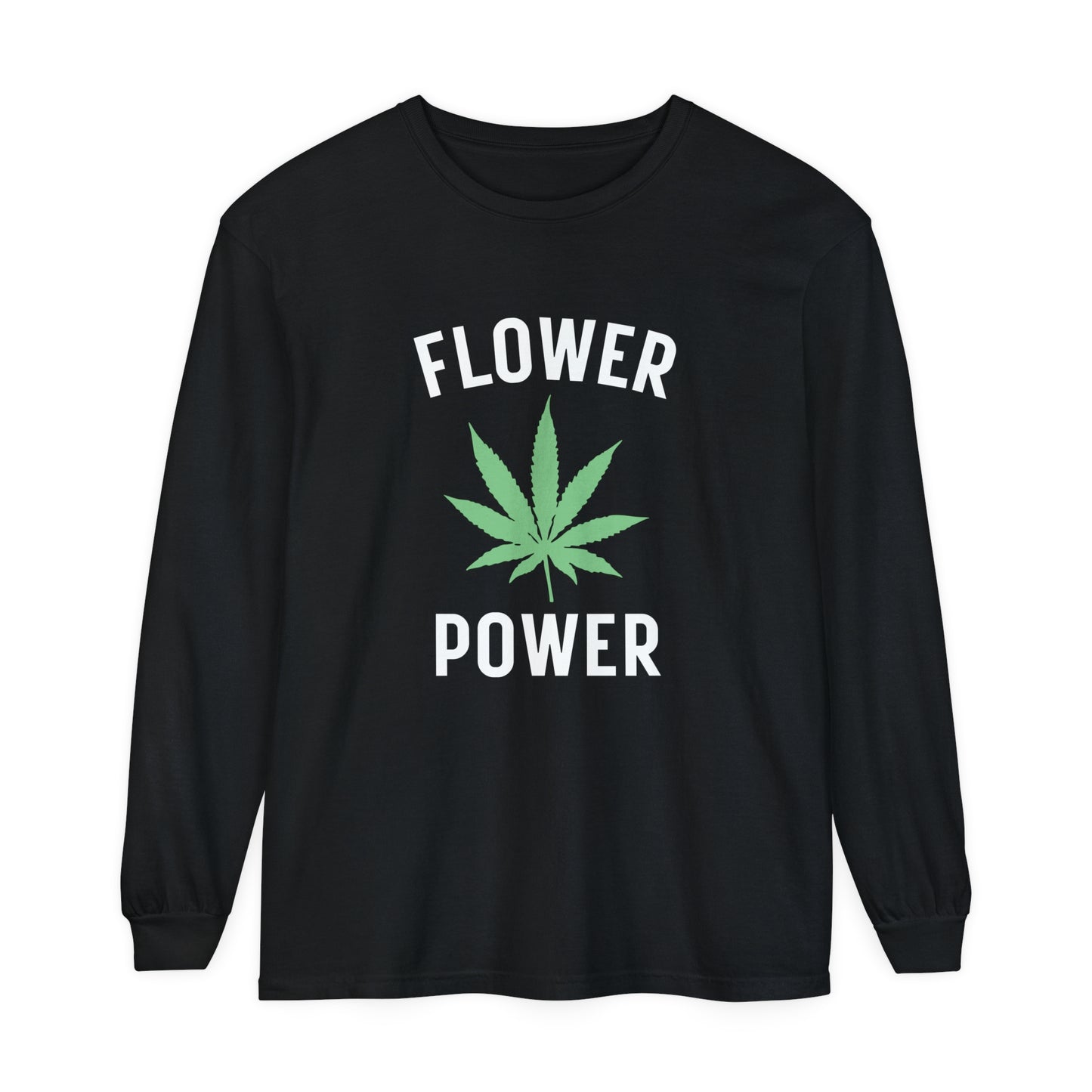 "FLOWER POWER" Long Sleeve T-Shirt