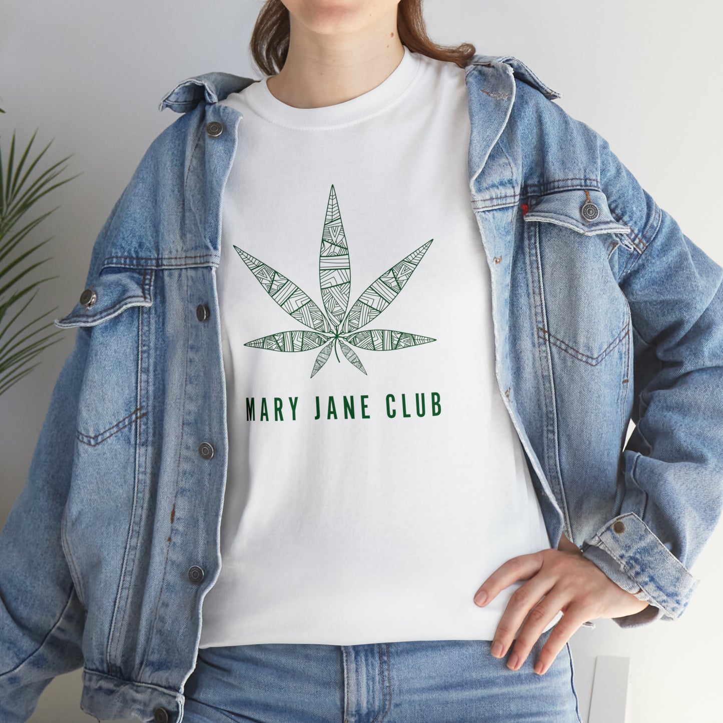 "MARY JANE CLUB" Unisex Heavy Cotton Tee