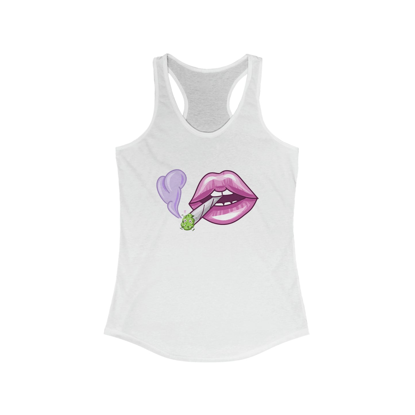 Women's SMOKE SOME Ideal Racerback Tank