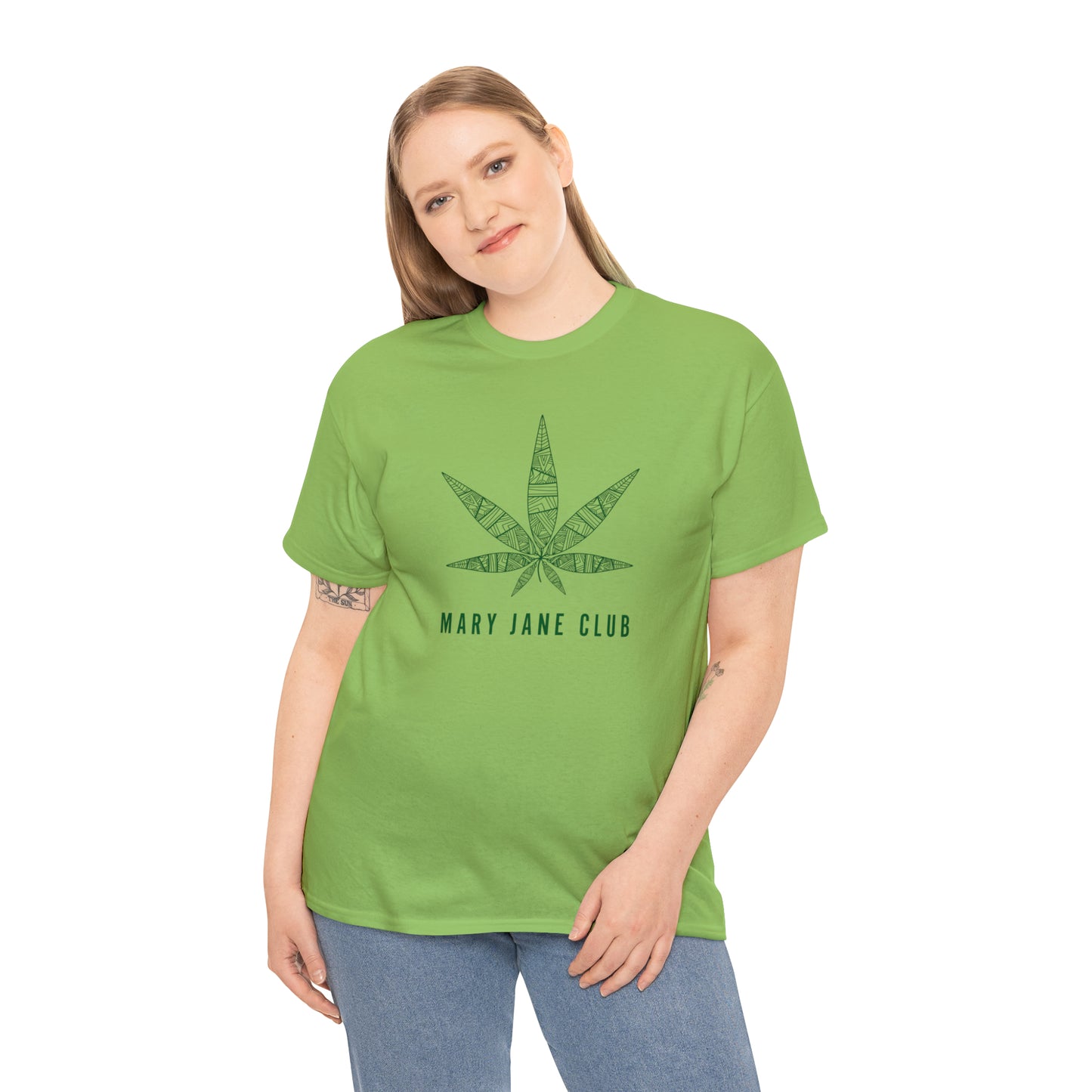 "MARY JANE CLUB" Unisex Heavy Cotton Tee