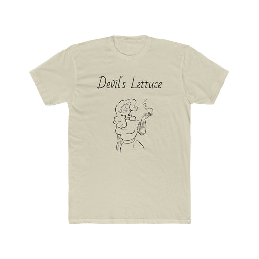 “Devil’s Lettuce” Cotton Crew Tee