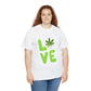 Marijuana "LOVE" Unisex Heavy Cotton Tee