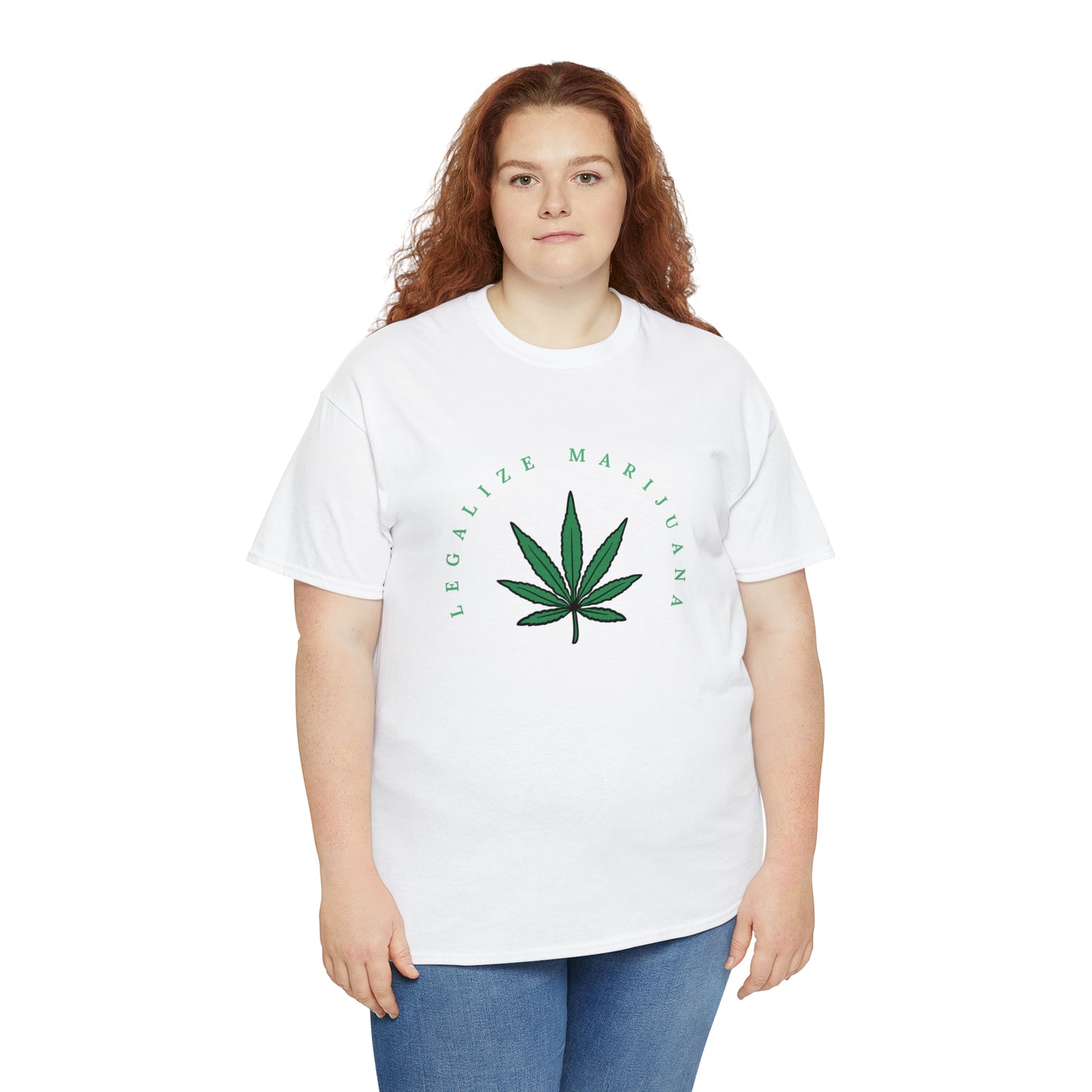 "LEGALIZE MARIJUANA" Unisex Heavy Cotton Tee