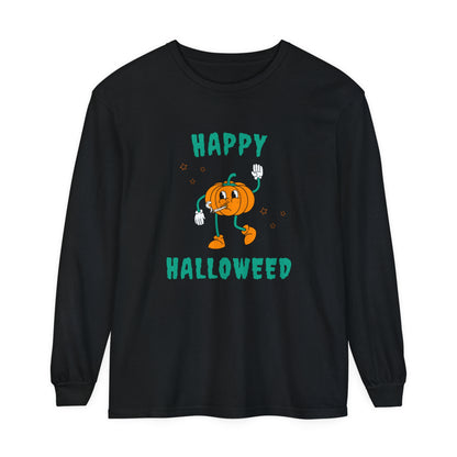 "HAPPY HALLOWEED" Comfort Colors Long Sleeve T-Shirt