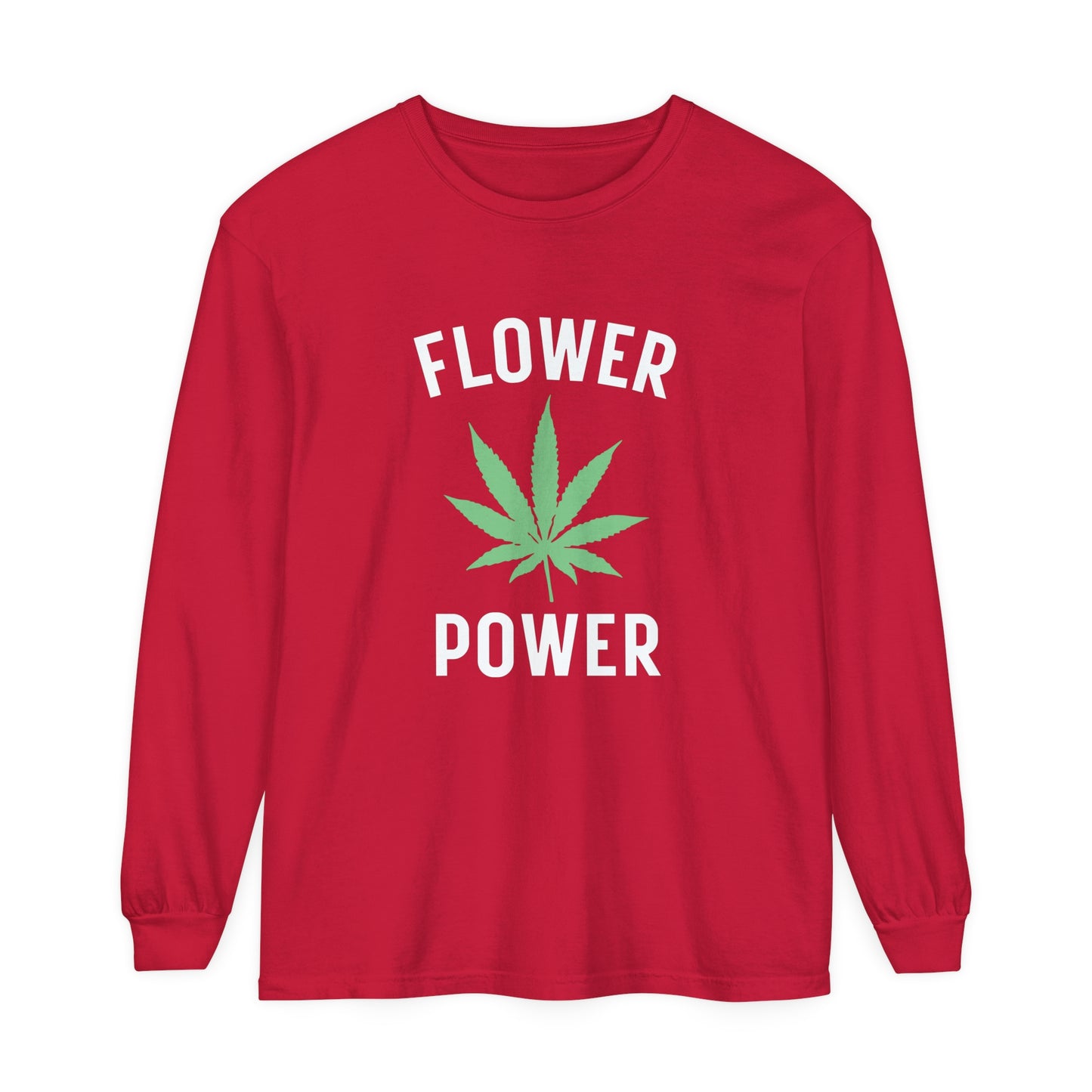 "FLOWER POWER" Long Sleeve T-Shirt