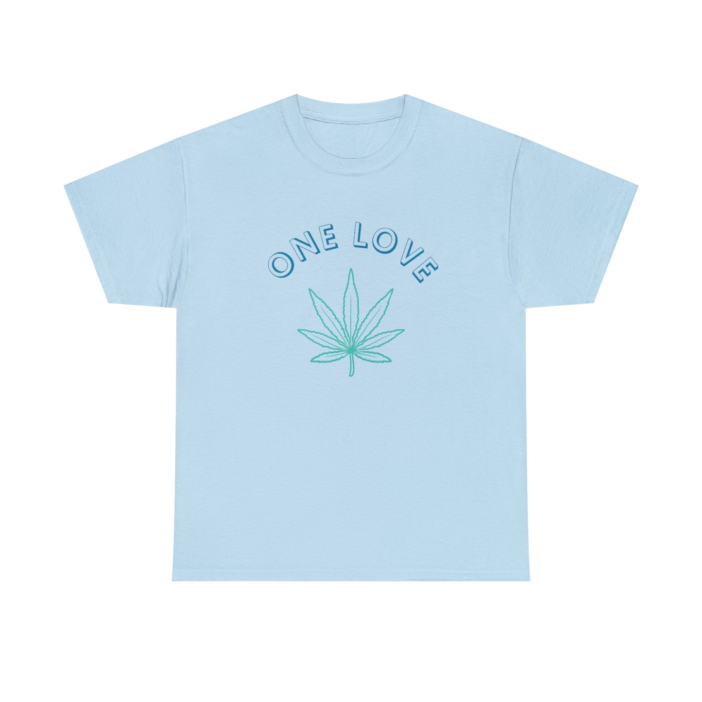 "ONE LOVE" Heavy Cotton Tee