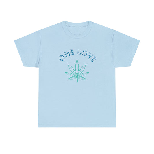 "ONE LOVE" Heavy Cotton Tee