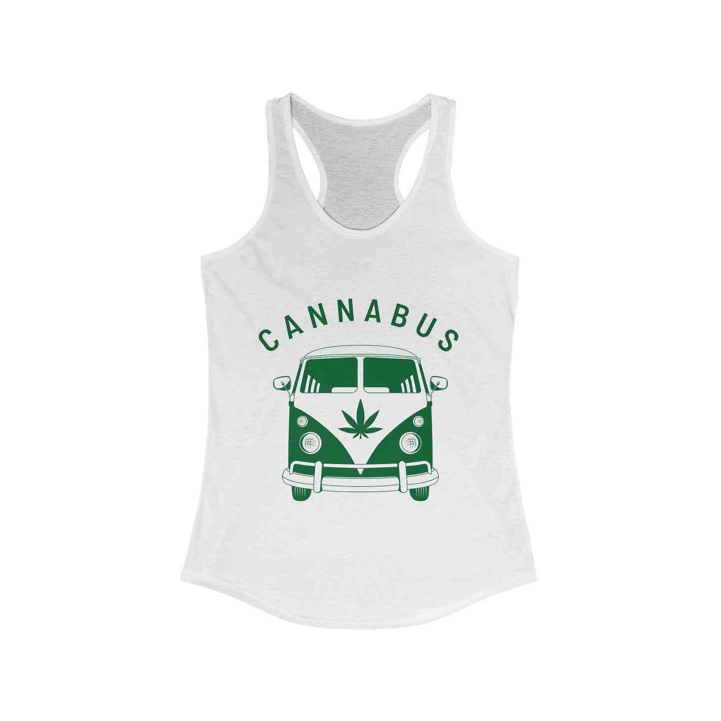 Women's "CANNABUS" Ideal Racerback Tank