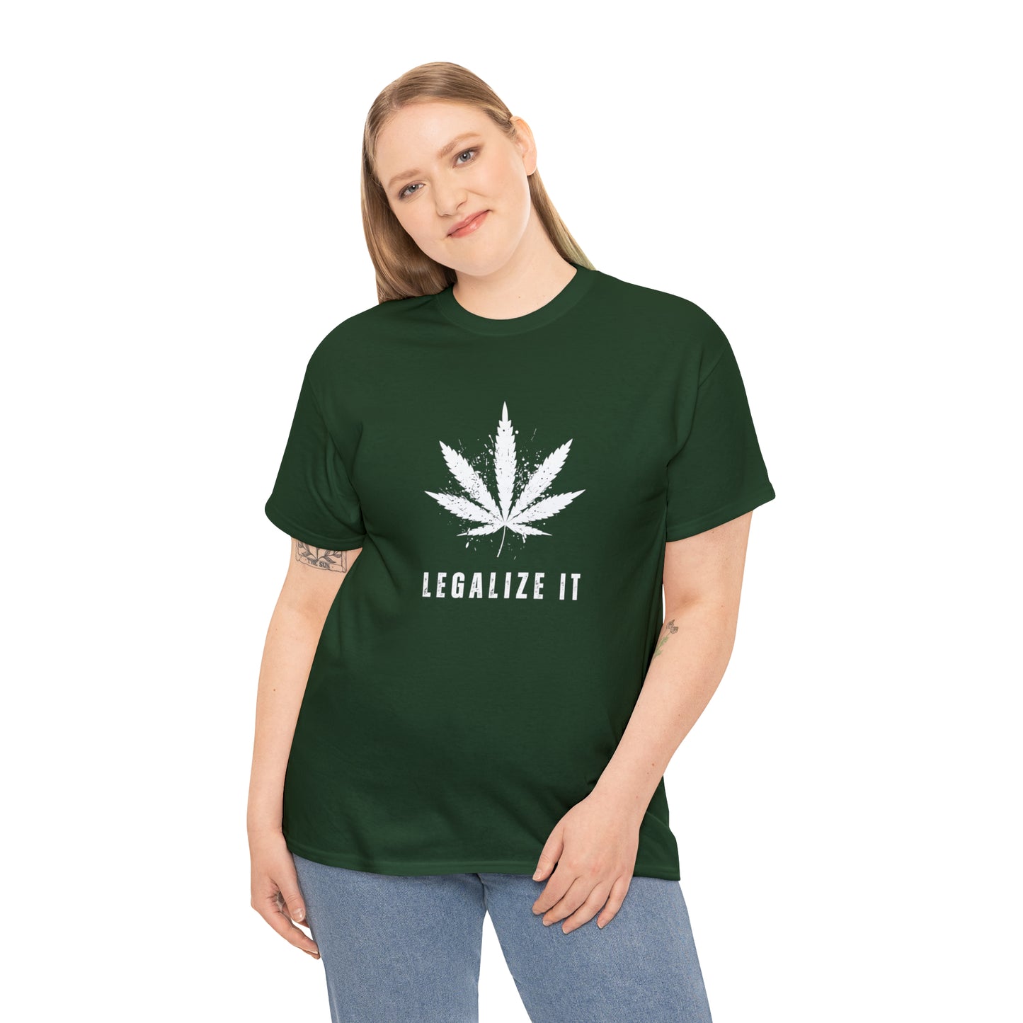 LEGALIZE IT Unisex Heavy Cotton Tee