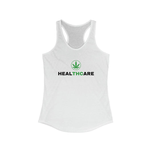 "HEALTHCARE"  THC Ideal Racerback Tank