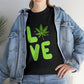 Marijuana "LOVE" Unisex Heavy Cotton Tee