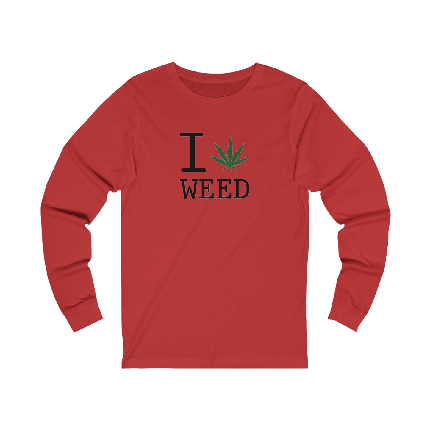 WEED Unisex Jersey Long Sleeve Tee