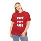 "PUFF PUFF PASS" Heavy Cotton Tee